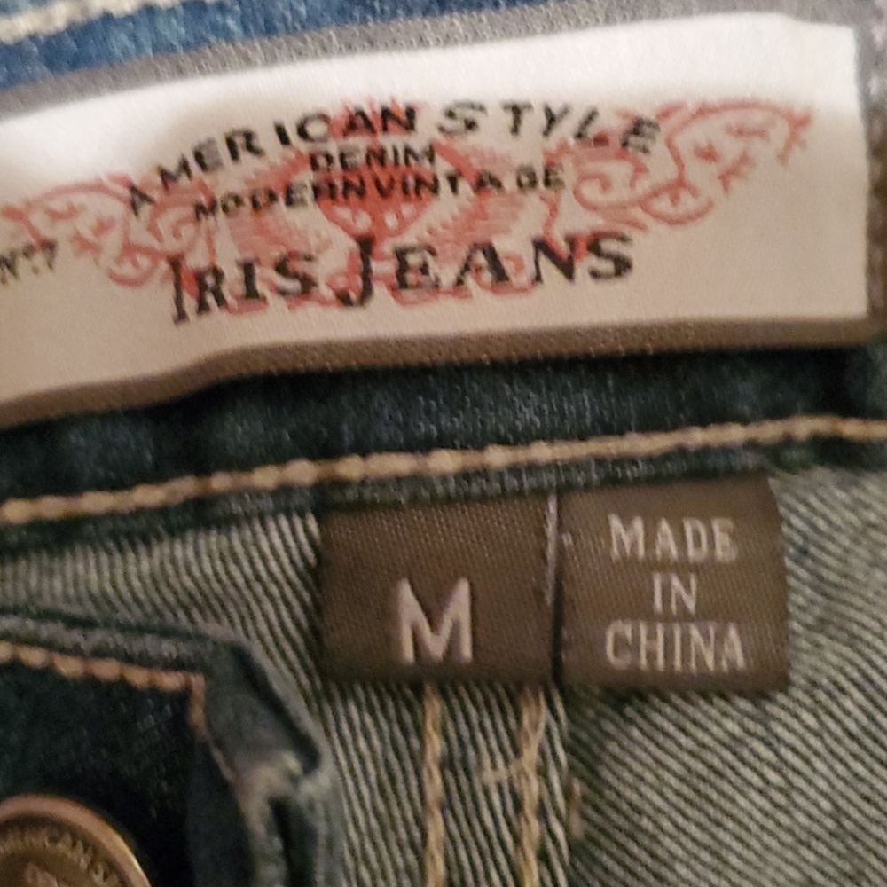 Medium lace shorts and lace semi sheer shirt